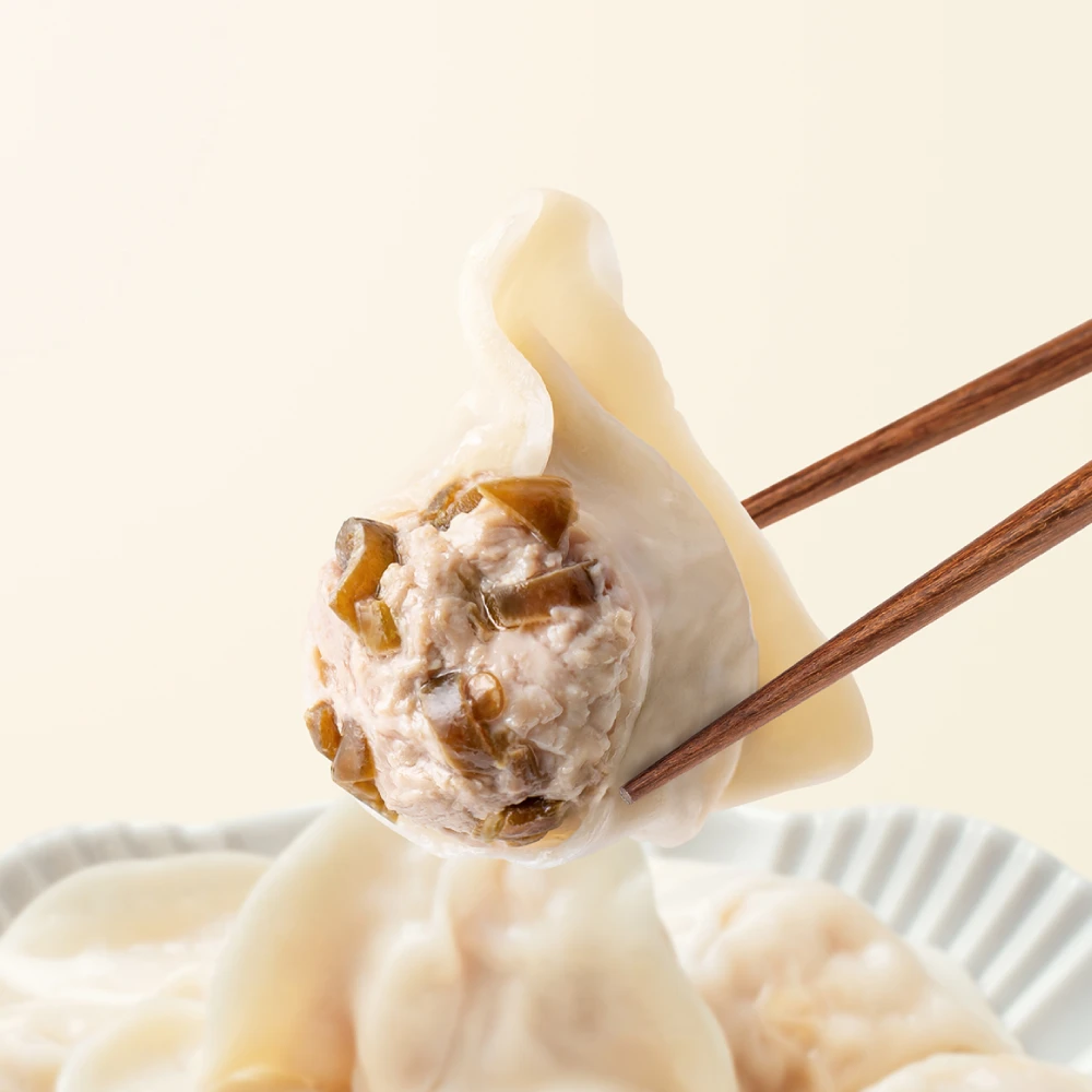 剝皮辣椒雞肉手工水餃