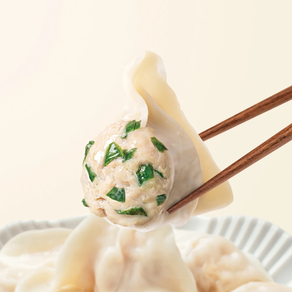 韭菜雞肉手工水餃